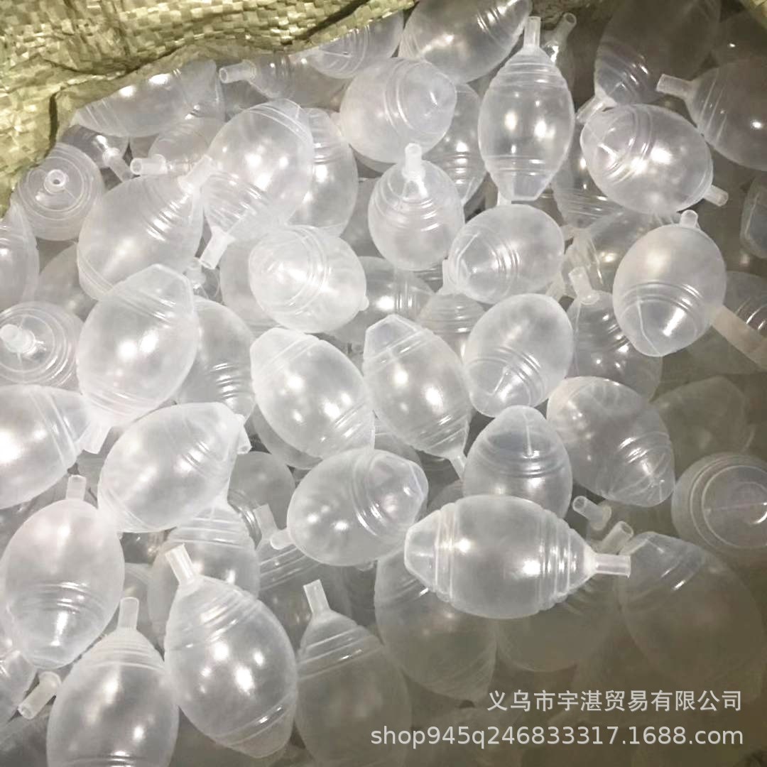 网红同款兔耳朵帽子气囊配件透明塑料一捏会动的兔耳朵气囊配件详情5