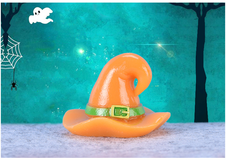 New cute pumpkin lantern, ghost vampire and creative keychain for Halloween micro-landscape succulent ornaments pic 43