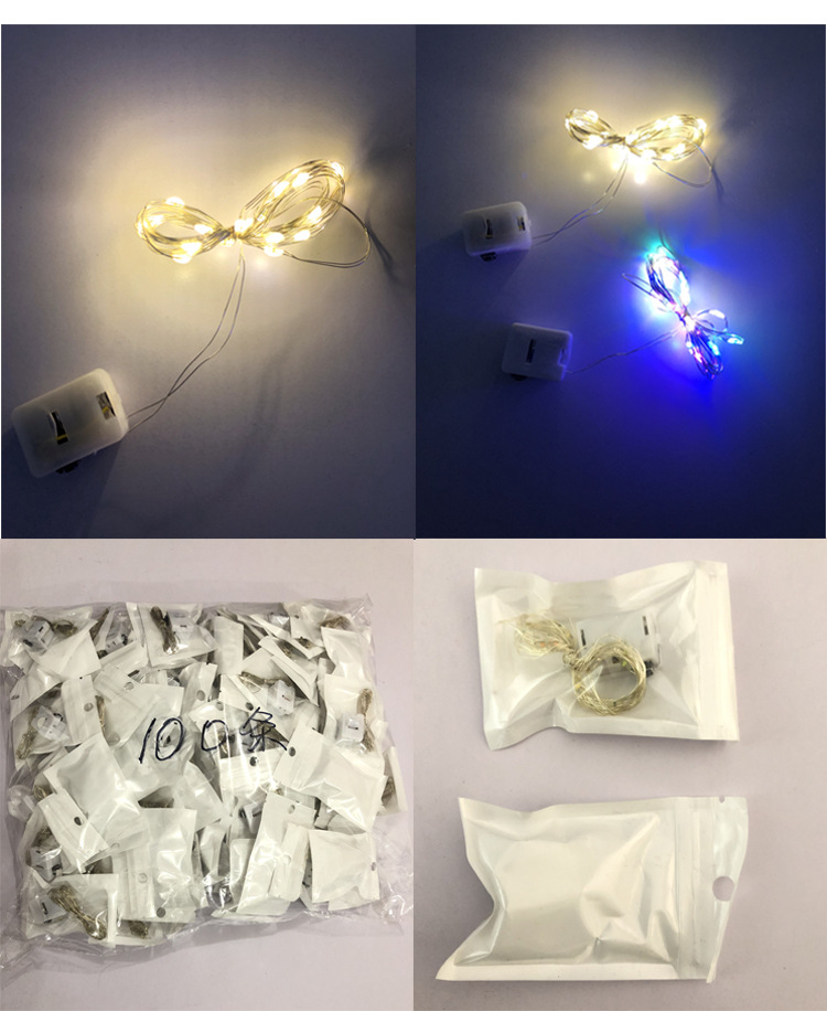 情人节LED暖光灯串彩灯满天星花束装饰灯圣诞生日圣诞节许愿瓶灯详情18