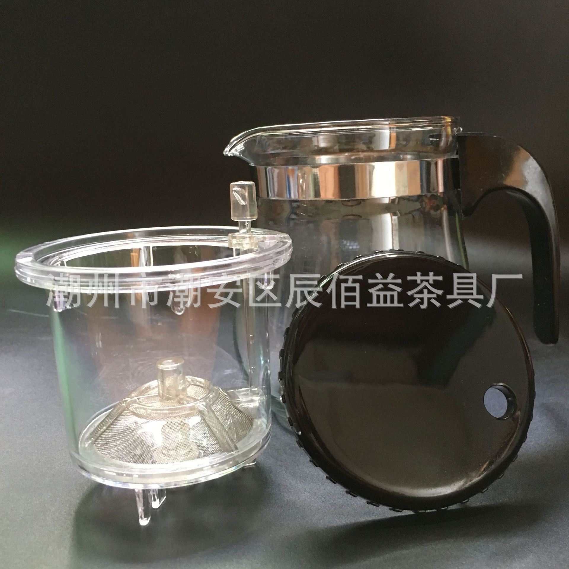 Chenbaiyi Piaoyi Teapot 350ML, Tea Fun Cup, heat-resistant glass Piaoyi Cup, Tea Ceremony Cup, Teapot manufacturer pic 11