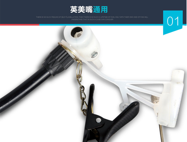 自行车打气筒高压家用电动摩托车篮球汽车便携打汽筒充气筒充气泵详情5