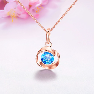 四叶草手链女925纯银心形粉白水晶甜美ins小众设计个性闺蜜手饰品详情12