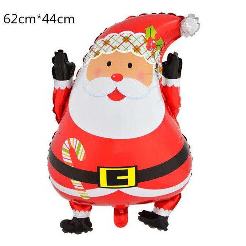 New Santa Claus Christmas tree aluminum film balloon Snowman Christmas atmosphere decoration aluminum film balloon pic 14