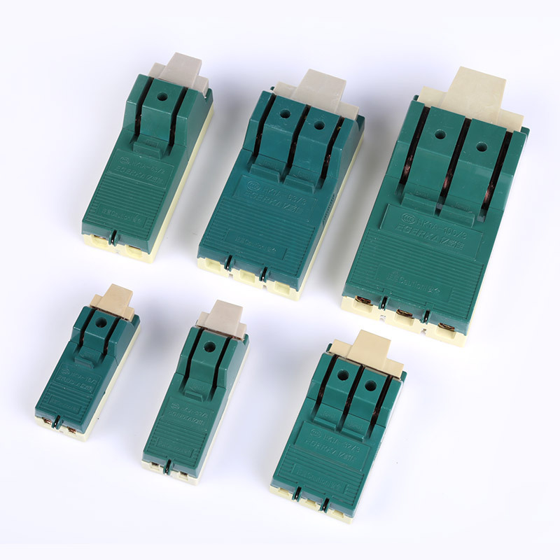 Wholesale green shell knife switch HK1, open type knife switch, new type of knife switch, green bakelite knife switch, Yige Jia pic 1