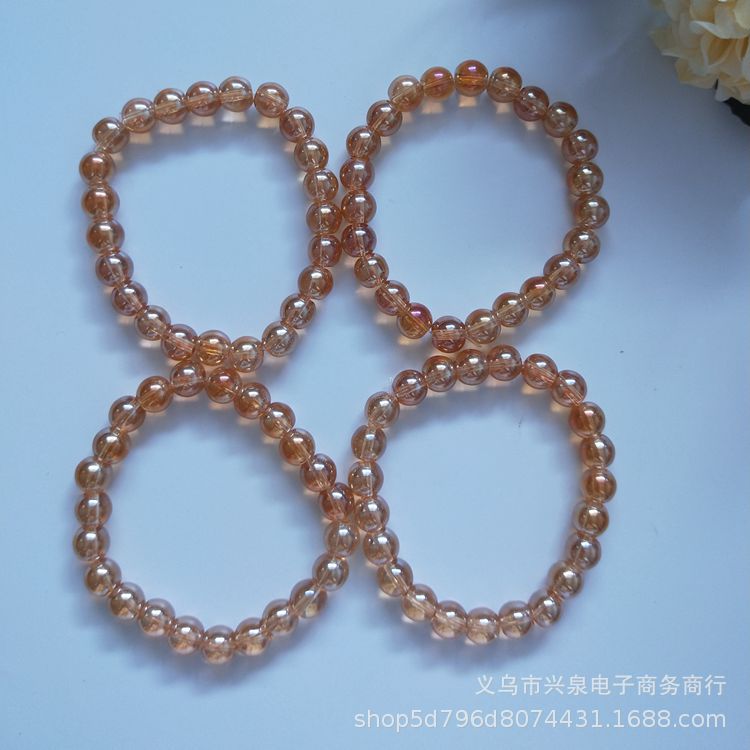 【 Zone 1-5 】8# Golden Bracelet 50/ String of Golden bracelet 8# Glass Bracelet Golden Bracelet 1 yuan Accessory 1 yuan 2 yuan supply pic 3