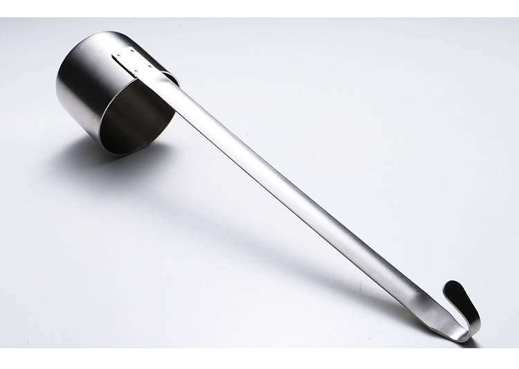 Ain 304 stainless steel wine ladle, over 1 jin specification, soy sauce measuring spoon, Chinese-style hook, thickened wine ladle with a strainer pic 41