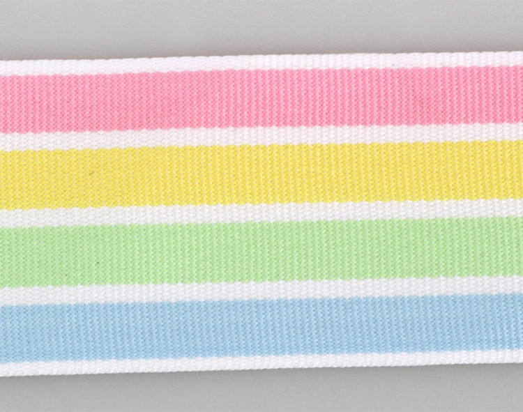 厂家供应时尚涤纶织带平纹四色织带 服装服饰礼品织带详情12