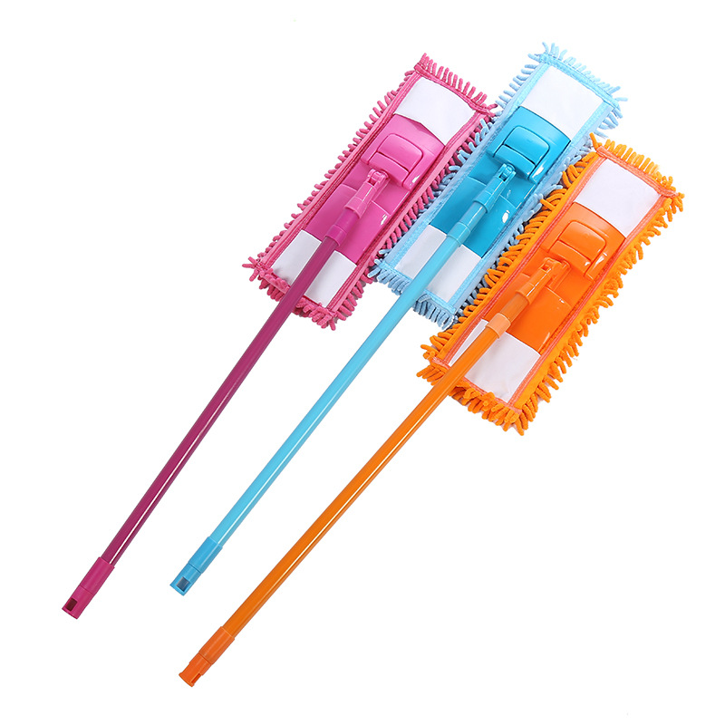 Chenier mop Flat mop Cross-border bestseller household dust-removing flat mop detachable washable cloth household mop pic 2