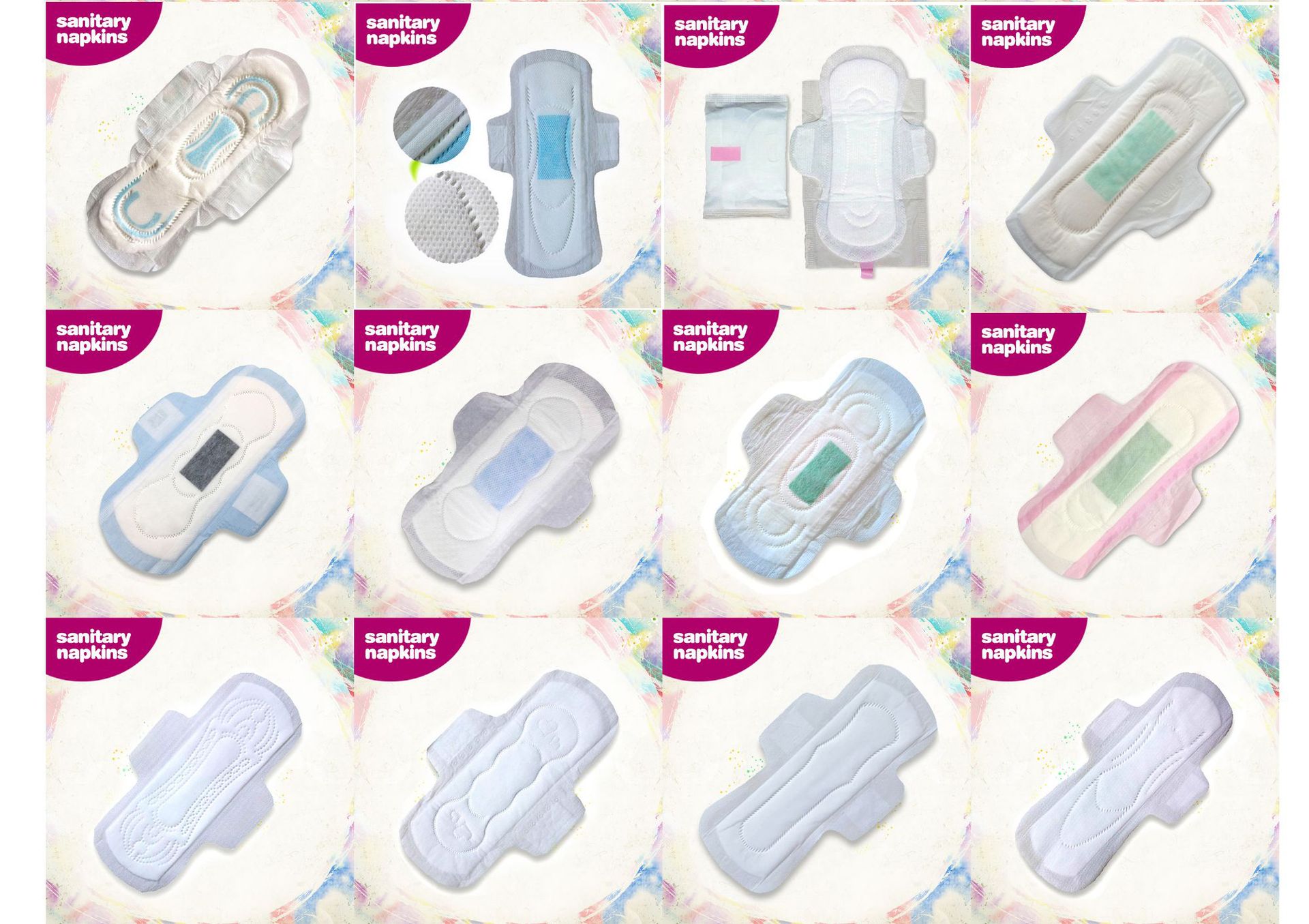 出俄罗斯东南亚非洲240/280/330加长卫生巾155护垫厂家批发尾巴货详情6