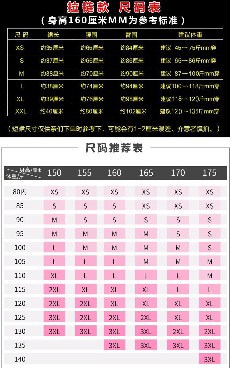 百褶裙女春夏季jk白色a字裙新款韩版高腰短裙秋冬大码格子半身裙详情68