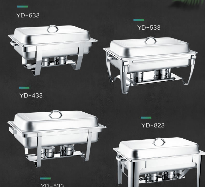 Rectangular buffet stove, induction cooker, commercial multi-functional, energy-saving and high-power pic 2