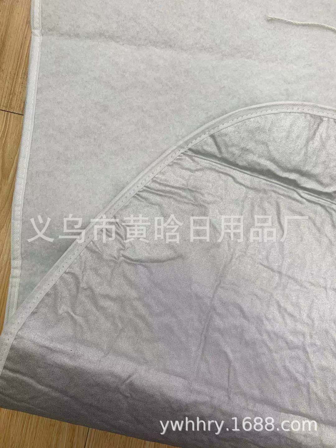 【 Chi Jia 】 All-cotton silver-coated composite needle-punched cotton ironing board fabric cover, 140*50CM silver export pic 6