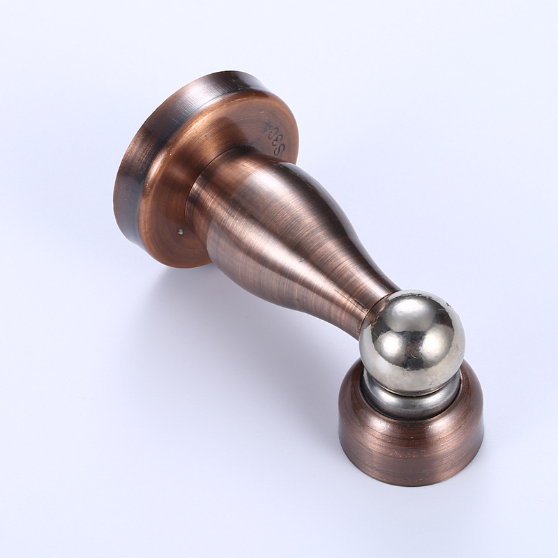 Stainless steel door stops for hotel engineering room doors, anti-collision and anti-wind strong magnetic wall stops for bedroom wooden doors and bathroom door stops pic 22