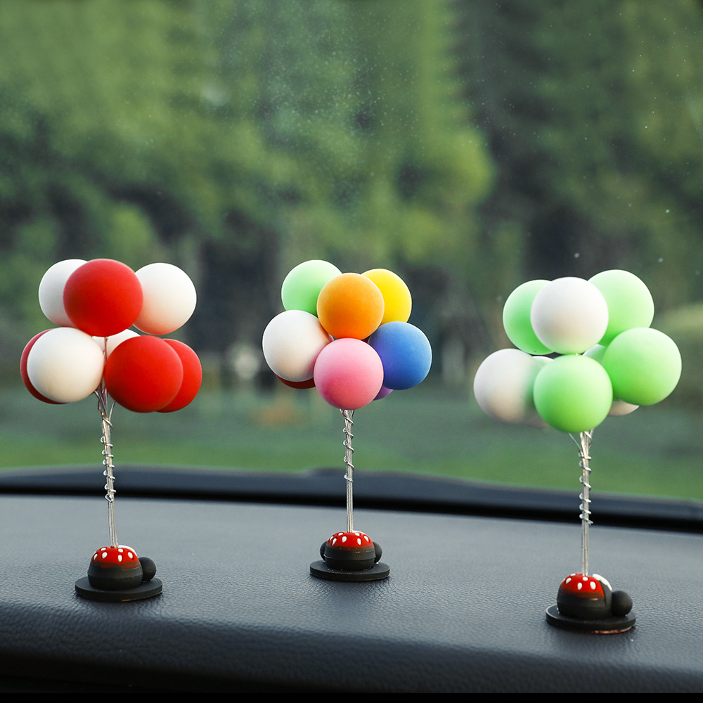 Factory direct supply of car ornaments, declaration balloon ornaments, decorative items, interior accessories, creative decorative items, balloon ornaments pic 4