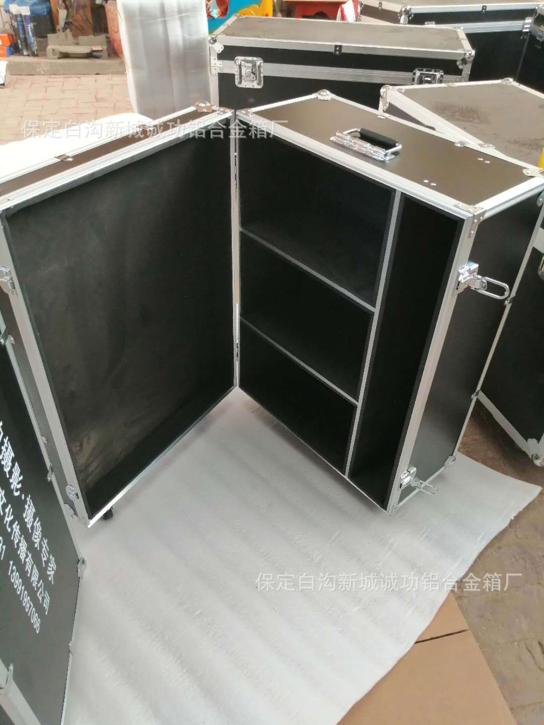 大型航空箱铝箱仪器箱箱防震工具箱设备箱铝合金舞台箱大型运输箱详情20