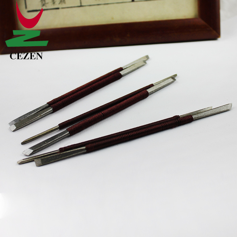 Chengzhen engraving knife, seal engraving knife, hard alloy stone engraving knife, seal engraving knife, wood carving knife, large, medium, small, flat and slanted, for students to practice pic 10