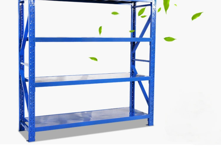 宁波货架仓储移动组合货架 家用仓库轻型货架 四层中型货架详情7