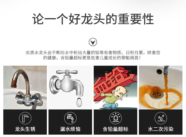 厂家热销 水暖卫浴 明装6分头变4分三角淋浴 淋浴龙头详情2