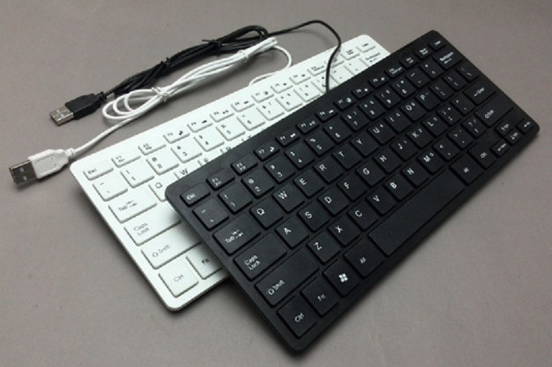 Cross-border K1000 wired mini keyboard, mini chocolate keyboard, USB portable laptop keyboard pic 8