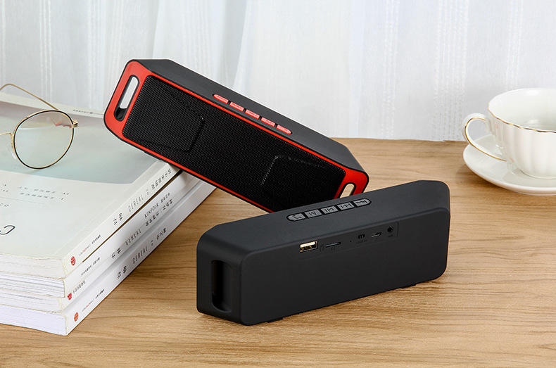 Cross-border mini speaker, Bluetooth subwoofer, card-inserting small speaker, portable home desktop player, stereo pic 10