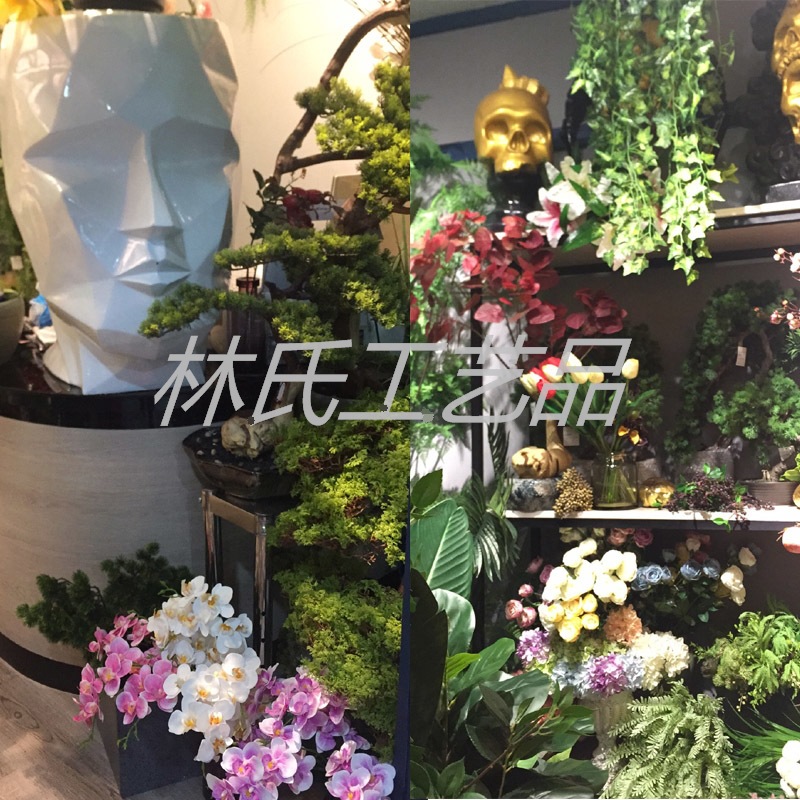 工厂店仿真盆栽天鹅绒大型落地绿植巴西木朱蕉室内装饰摆件植物详情20