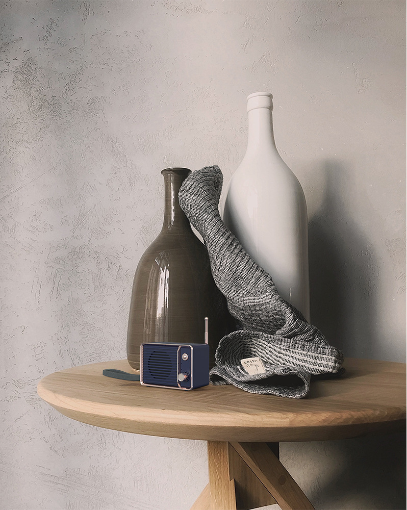 Exquisite retro small TV sets, wireless Bluetooth speakers, mini audio equipment, portable gifts and small furniture ornaments pic 11