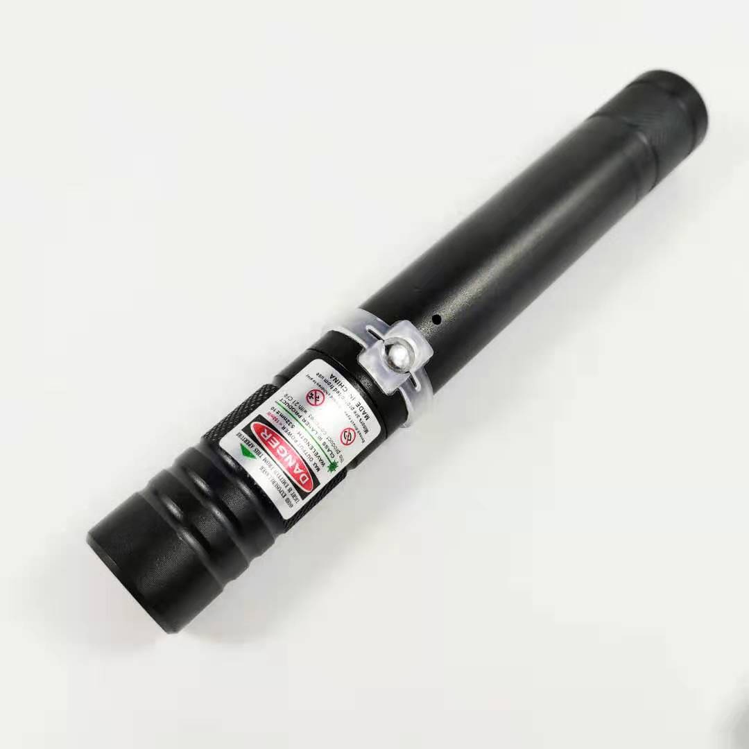 High-power green laser lamp, aluminum alloy flashlight, USB charging, full sky star coach sales pen, cat toy pen wholesale pic 8