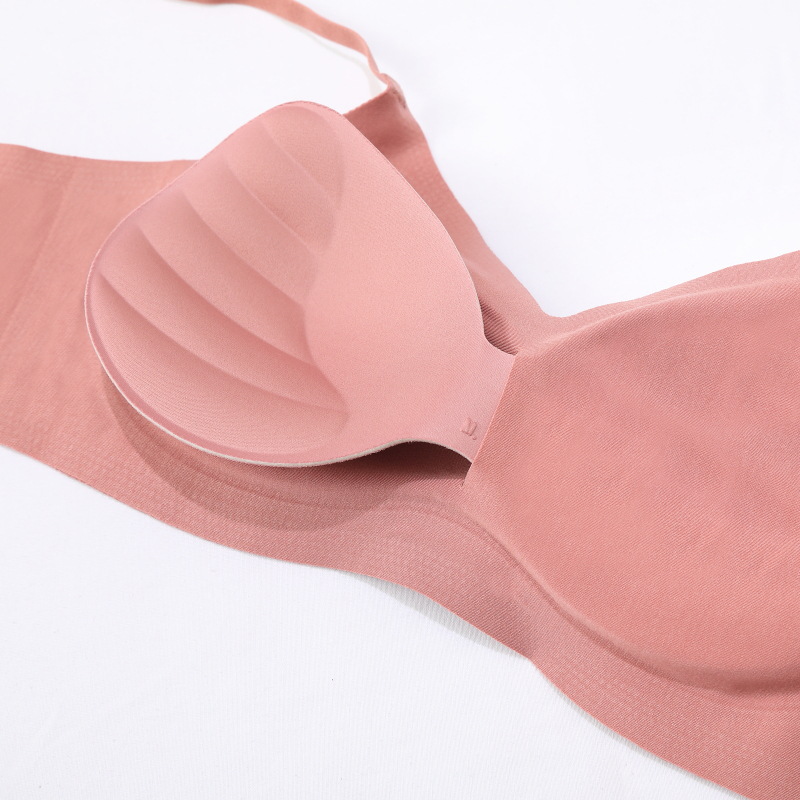 日本无痕内衣胸罩女聚拢舒适美背纯色透气莫代尔收副乳u型文胸详情18