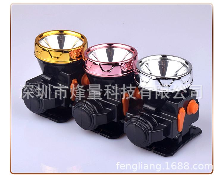 High-power headlamps, industrial headlamps, head lighting flashlights for diving, dust-proof and water-proof pic 15
