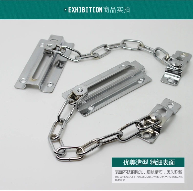 Stainless steel chain, thickened anti-theft chain, counter safety chain, mobile phone cabinet hanging chain, iron chain bar, display cabinet hanging chain pic 21