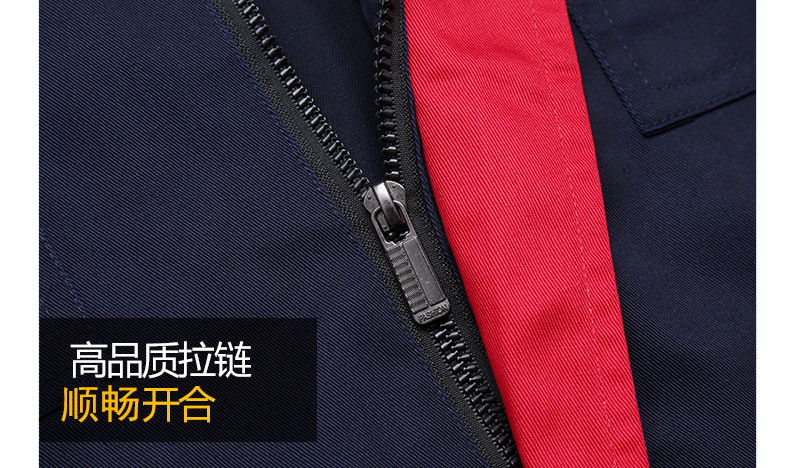 工作服套装男耐磨春秋季长袖劳保服汽修工作服机修维修厂服工装详情8