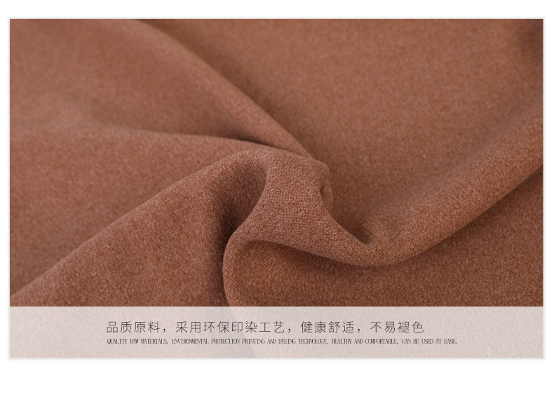 涤纶阳离子单面兔绒面料纬编195g秋冬弹力保暖家居服玩偶绒面料详情13