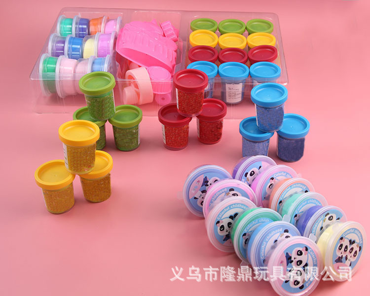 Perlebao DIY pastel pastel pastel pastel pastel pastel pastel pastel pastel pastel de harina super ligero juego de arcilla puzzle niños juguete de plastilina cristal definido pic 6
