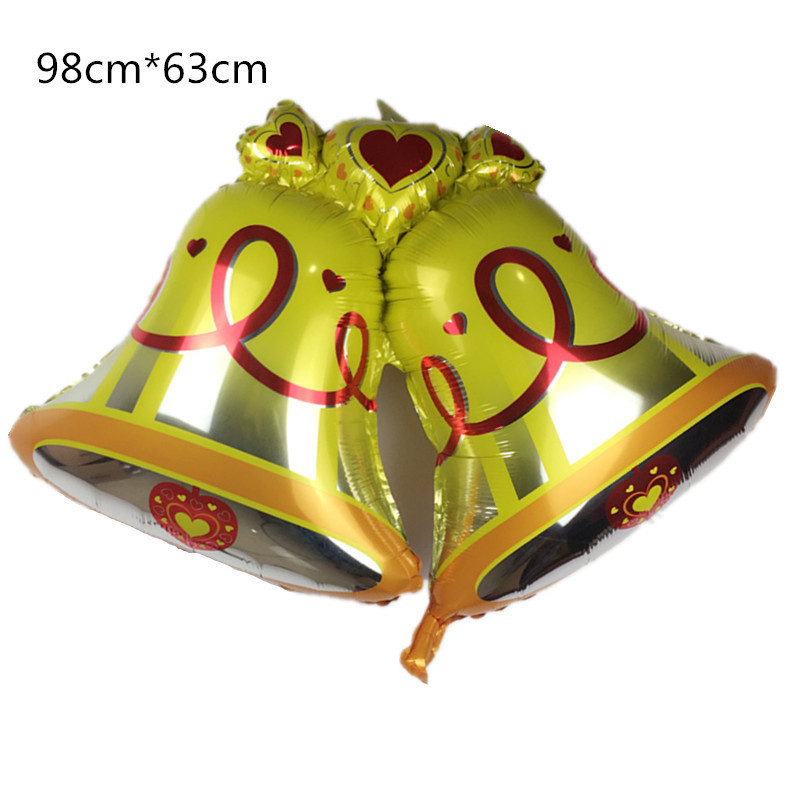 New Santa Claus Christmas tree aluminum film balloon Snowman Christmas atmosphere decoration aluminum film balloon pic 25