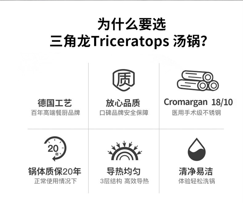 New stainless steel soup pot induction cooker, gas suitable for multi-functional frying, soup making, electric cooking pot and clay pot stewing, selected pic 6