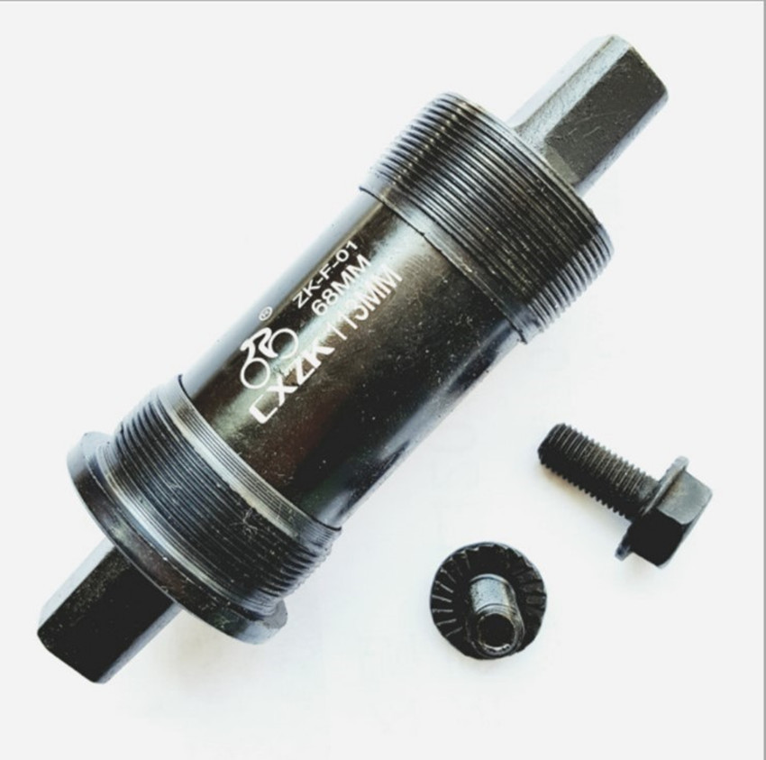 Mountain bike square hole center shaft integrated sealed bearing, variable speed bicycle center shaft, sports outdoor cycling equipment wheel hub accessories pic 2