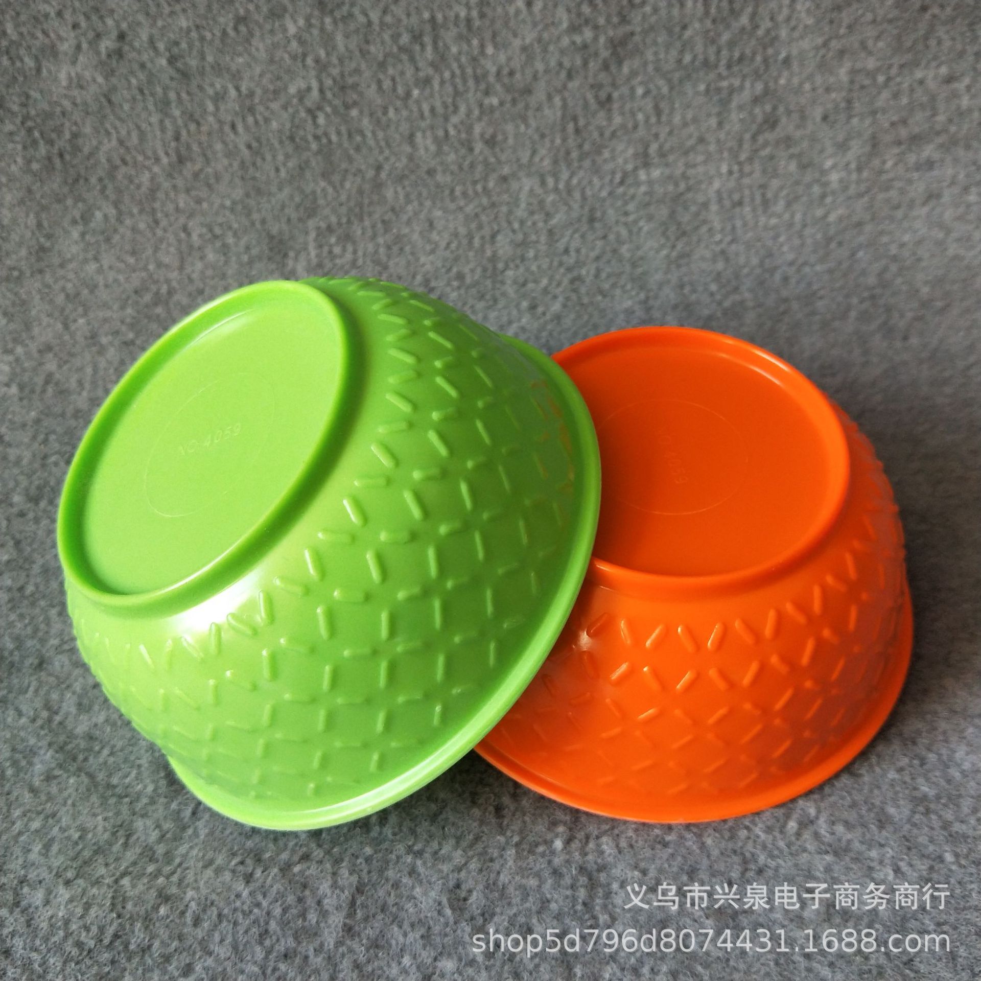 【 Zone 3-9 】4059 Pineapple bowls 336 per box, one-yuan store, melamine bowls, pineapple bowls, colored rice bowls, imitation porcelain bowls, one-yuan supply wholesale pic 6