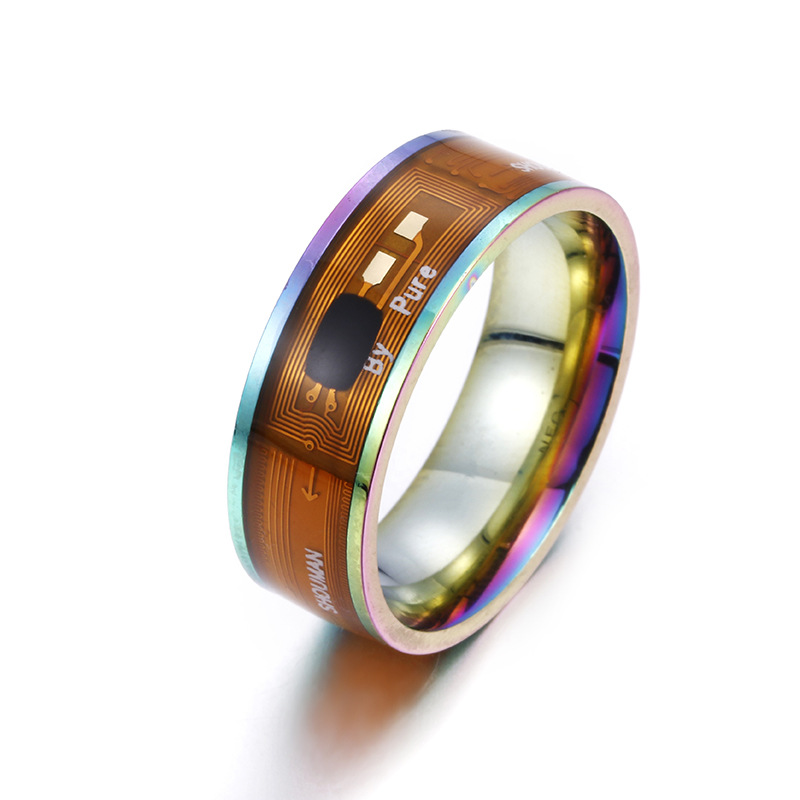 NTAG213 chip NFC smart ring, wearable smart phone device, cross-border best-selling smart jewelry wholesale pic 30