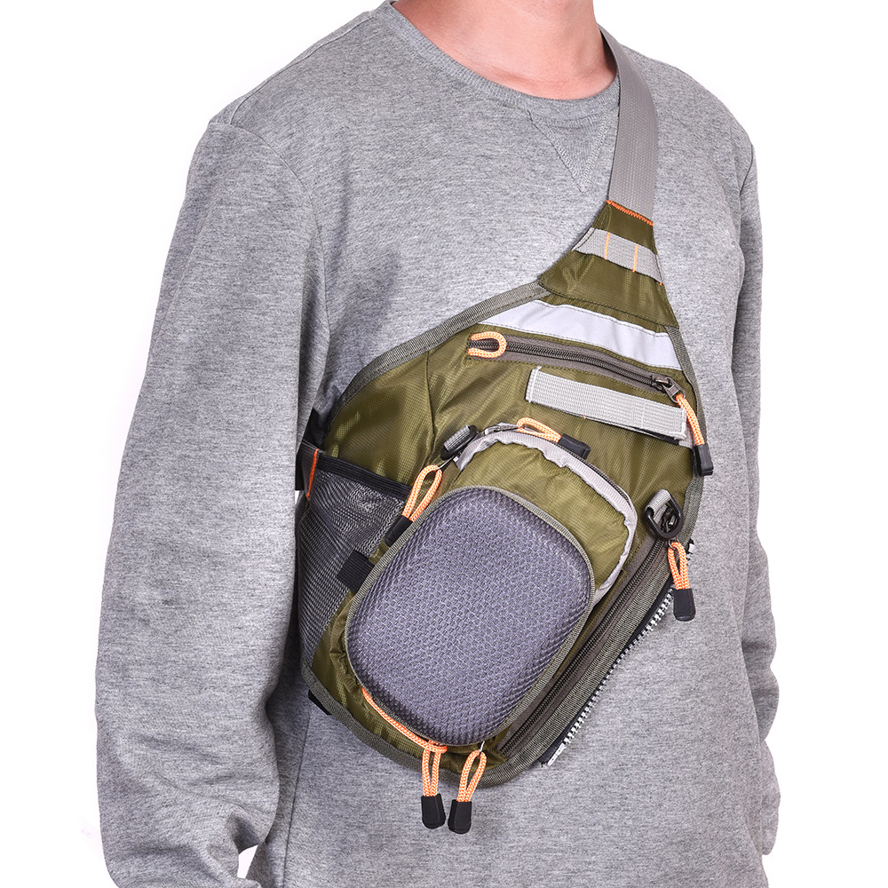 Fishing vest + life jacket + backpack, multi-functional life jacket, fly fishing backpack with multiple pockets pic 9
