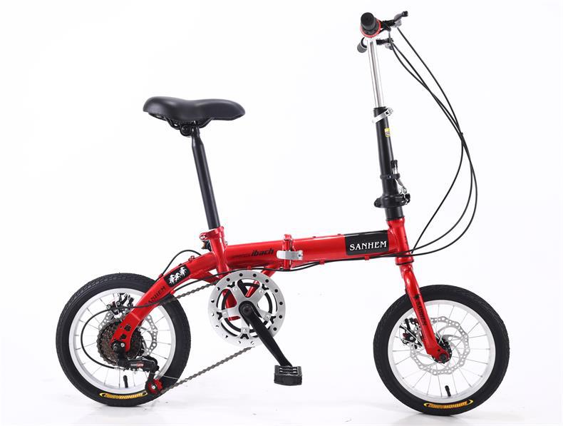 14-inch folding bicycle, ultra-light and portable adult bicycle, folding bike, urban leisure cycling bicycle pic 51