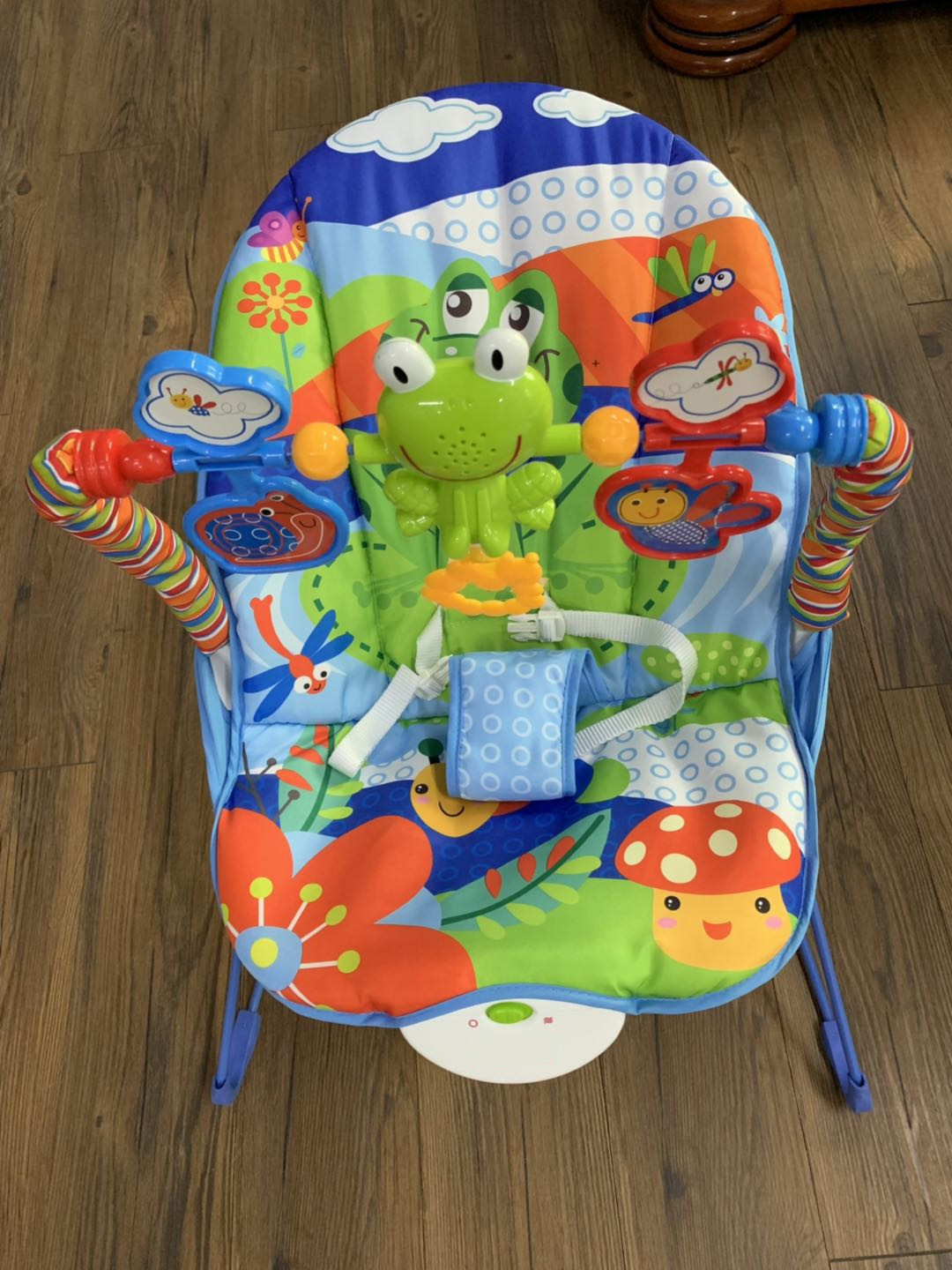 婴儿多功能电动摇椅儿童安抚震动躺椅宝宝哄睡摇篮跨境亚马逊玩具详情13