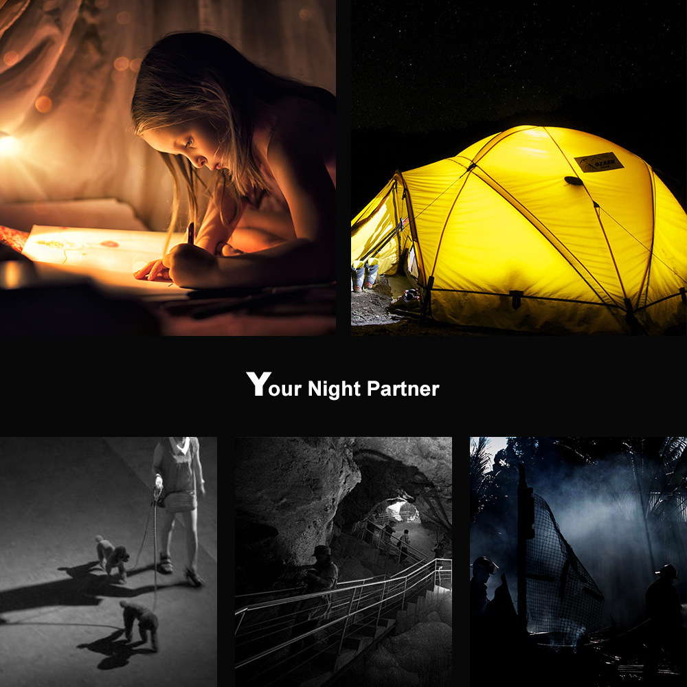 Cross-border 3030+COB multi-functional strong headlight with built-in 14500 lithium battery, outdoor USB direct charging work light pic 14