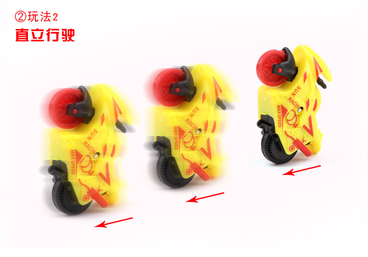 回力仿真摩托车儿童玩具酷炫惯性塑料小车礼品电动遥控回力车适合男孩女孩详情6