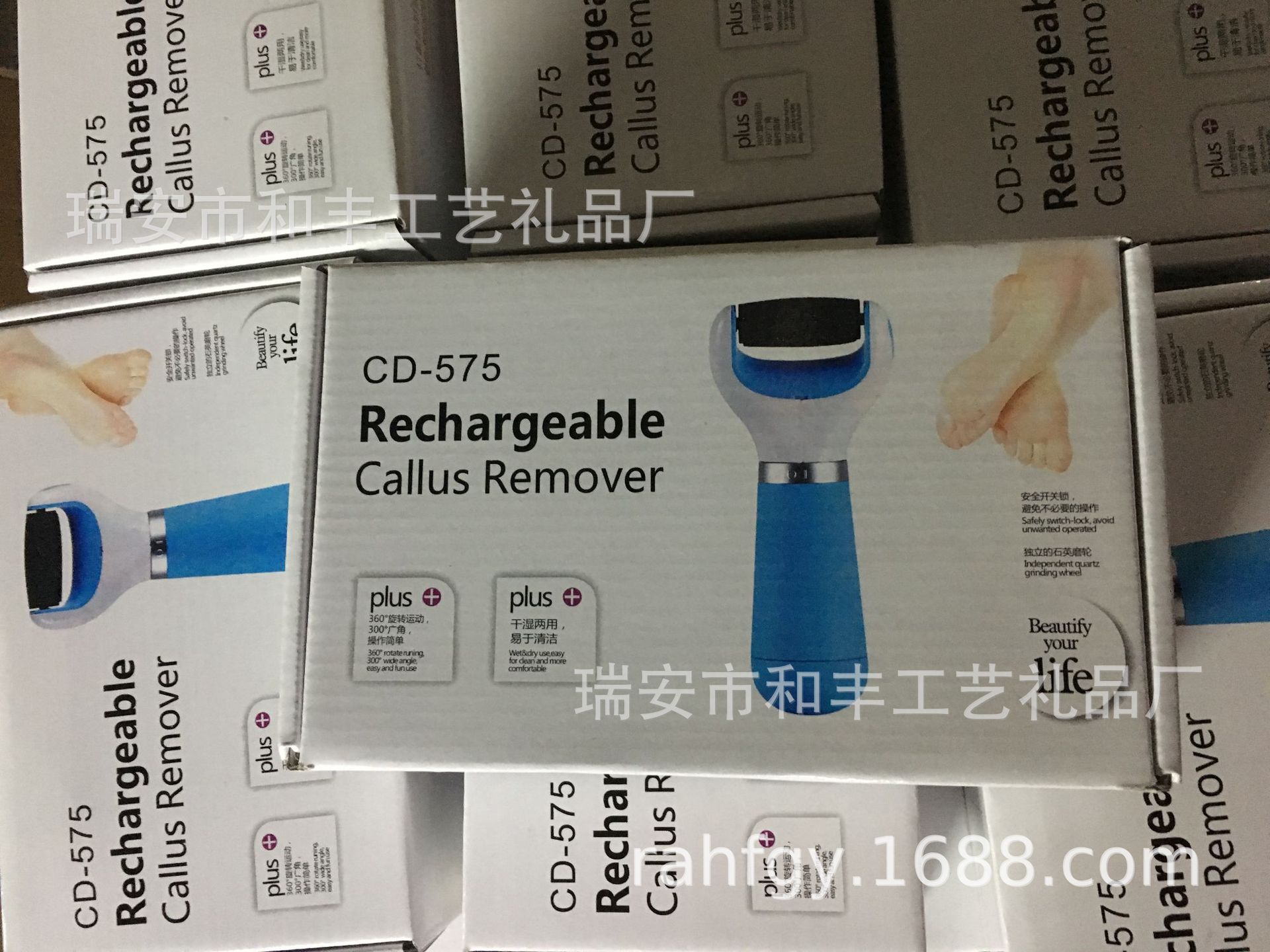 Wholesale foot care devices, electric foot scrubs for removing dead skin and keratin, household electric foot scrubs, one-piece consignment pic 4