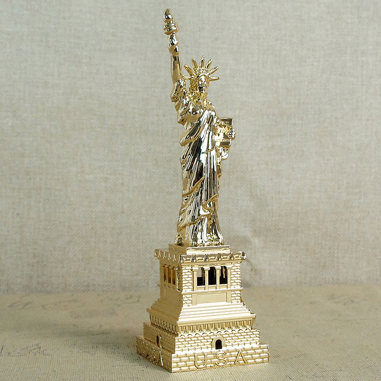 Creative metal handicrafts, American home craft ornaments, Statue of Liberty model ornaments in multiple sizes pic 20