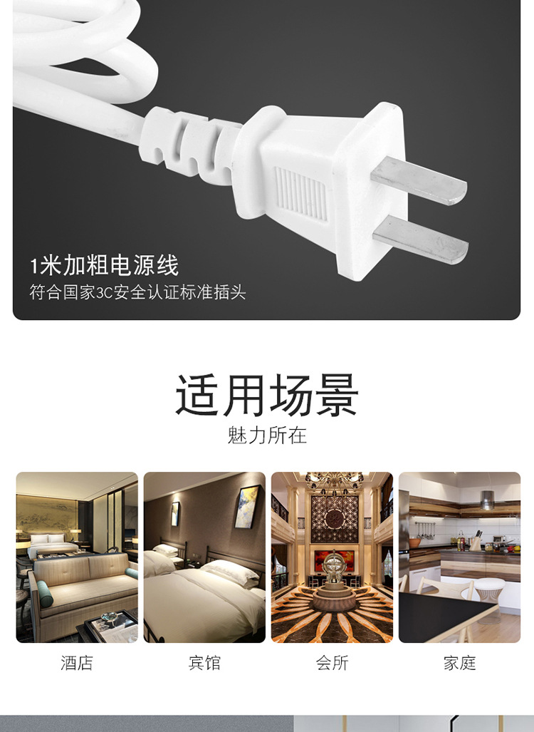 Hotel-specific hair dryer, wall-mounted high-power hair dryer for hotels, baths and homestays, hot and cold hair dryer, air blower pic 17