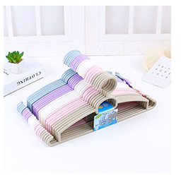 LT-1009塑料家用衣架干湿两用防滑晾衣架家用成人无痕晾衣架批发详情2