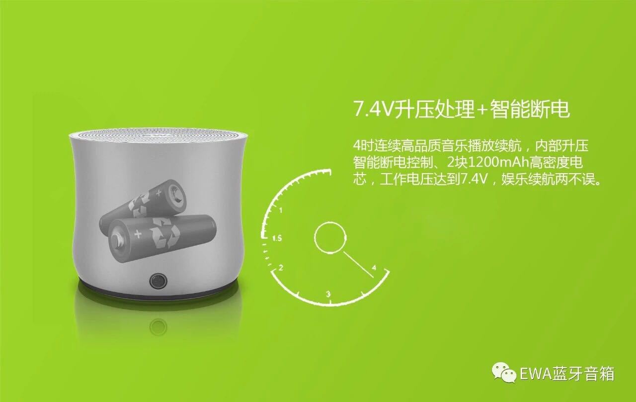 EWA-A2Pro high-volume, long-lasting, outdoor portable, IPX6-level waterproof Bluetooth speaker factory direct sale pic 6