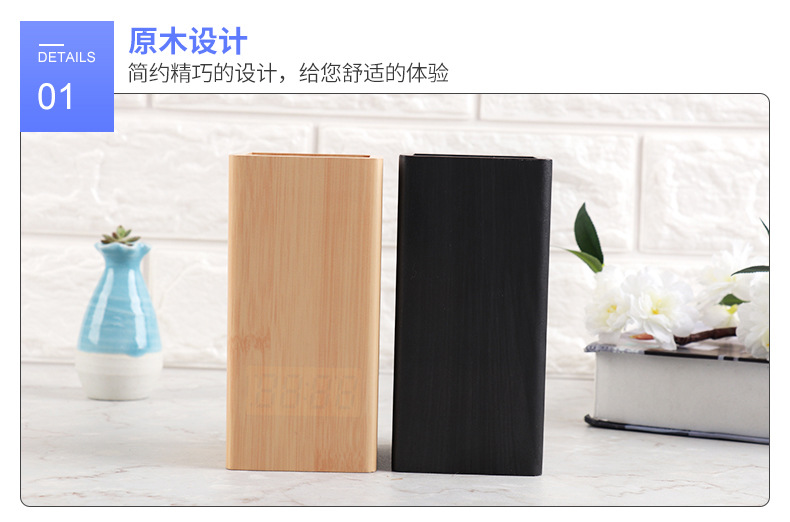 Cross-border bestseller wooden pen holder alarm clock, Amazon hot selling LED clock gift electronic clock, can silk-screen print logo pic 7