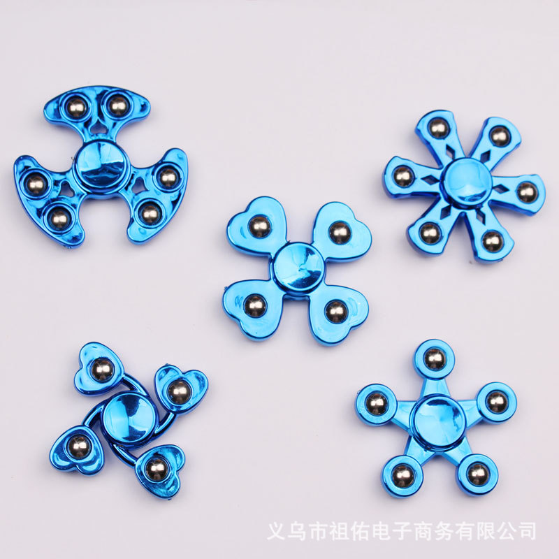 电镀钢珠迷你指尖陀螺塑料指间小陀螺地摊跑江湖展会儿童玩具批发详情12